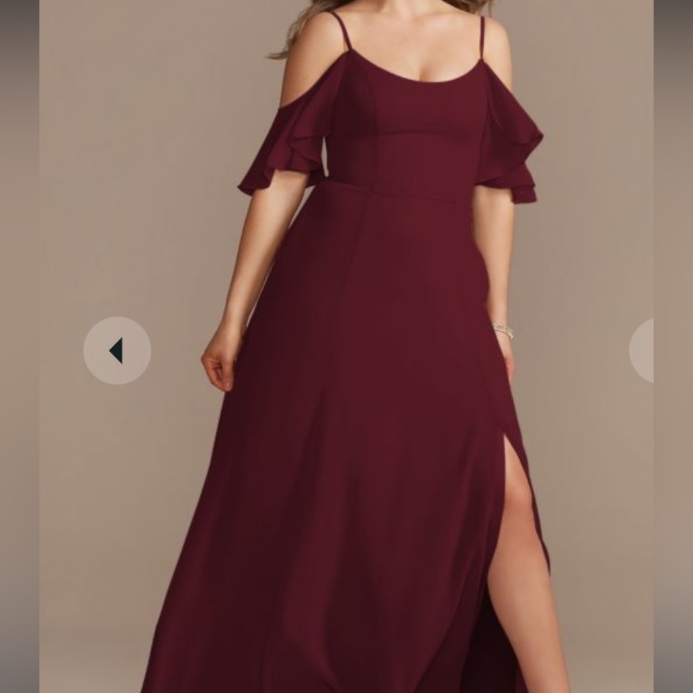 David’s Bridal Bridesmaid dress size 26 unaltered